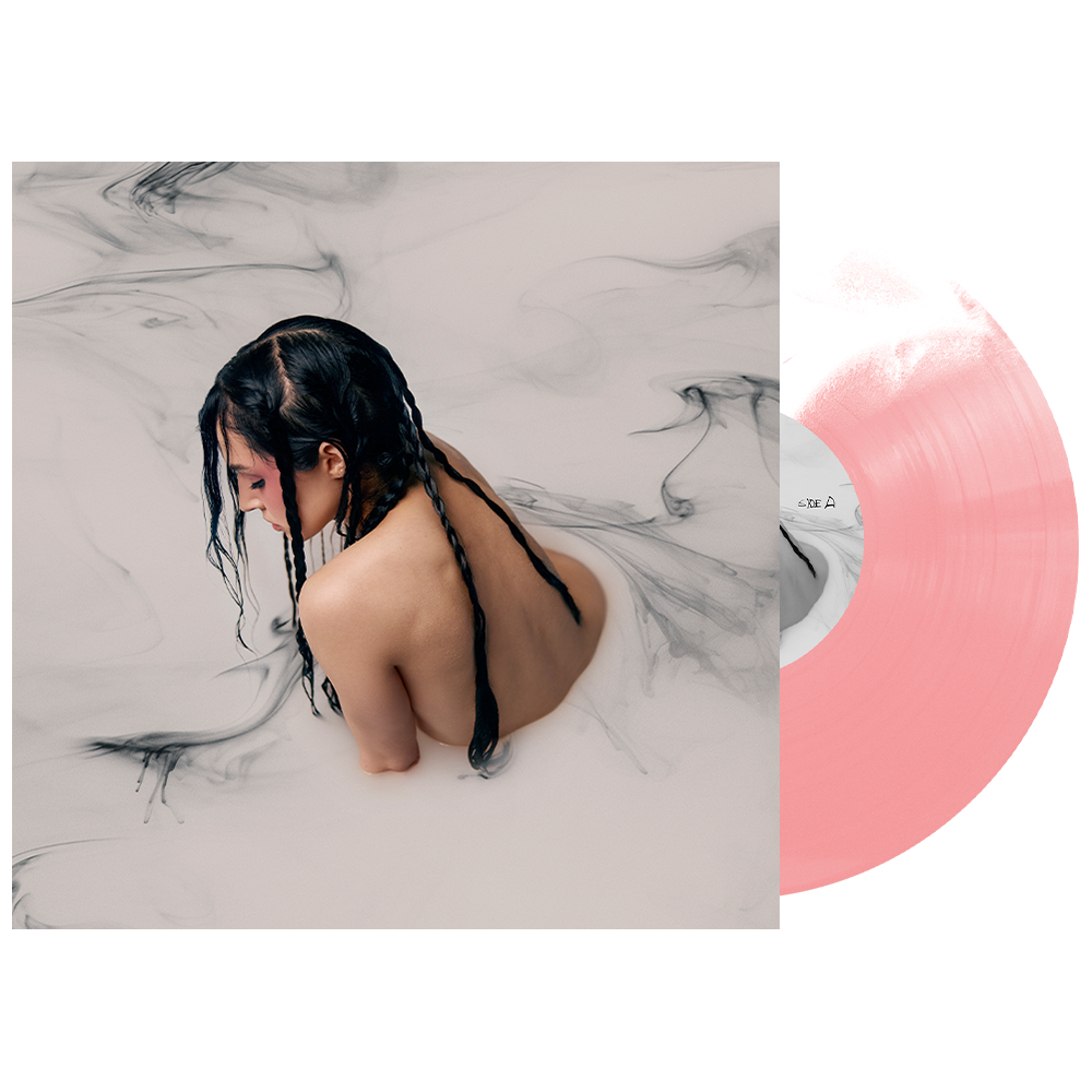 Poppy – Negative Spaces Ltd Edition White + Pink Half/Half Blend Vinyl in trifold jacket **PREORDER**