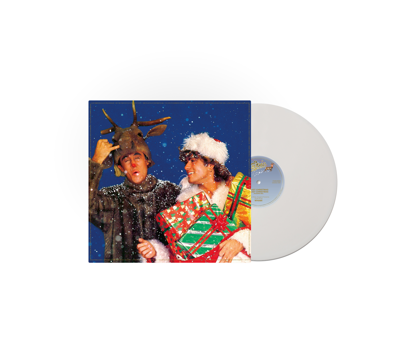 Wham! Last Christmas (40th Anniversary) Snowflake White 12" Single **PREORDER**