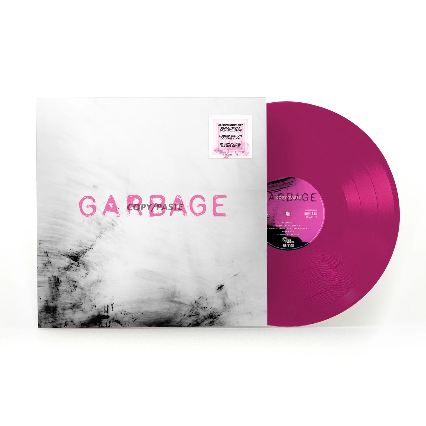 Garbage copy / paste (Magenta Colour Vinyl) RECORD STORE DAY BLACK FRIDAY