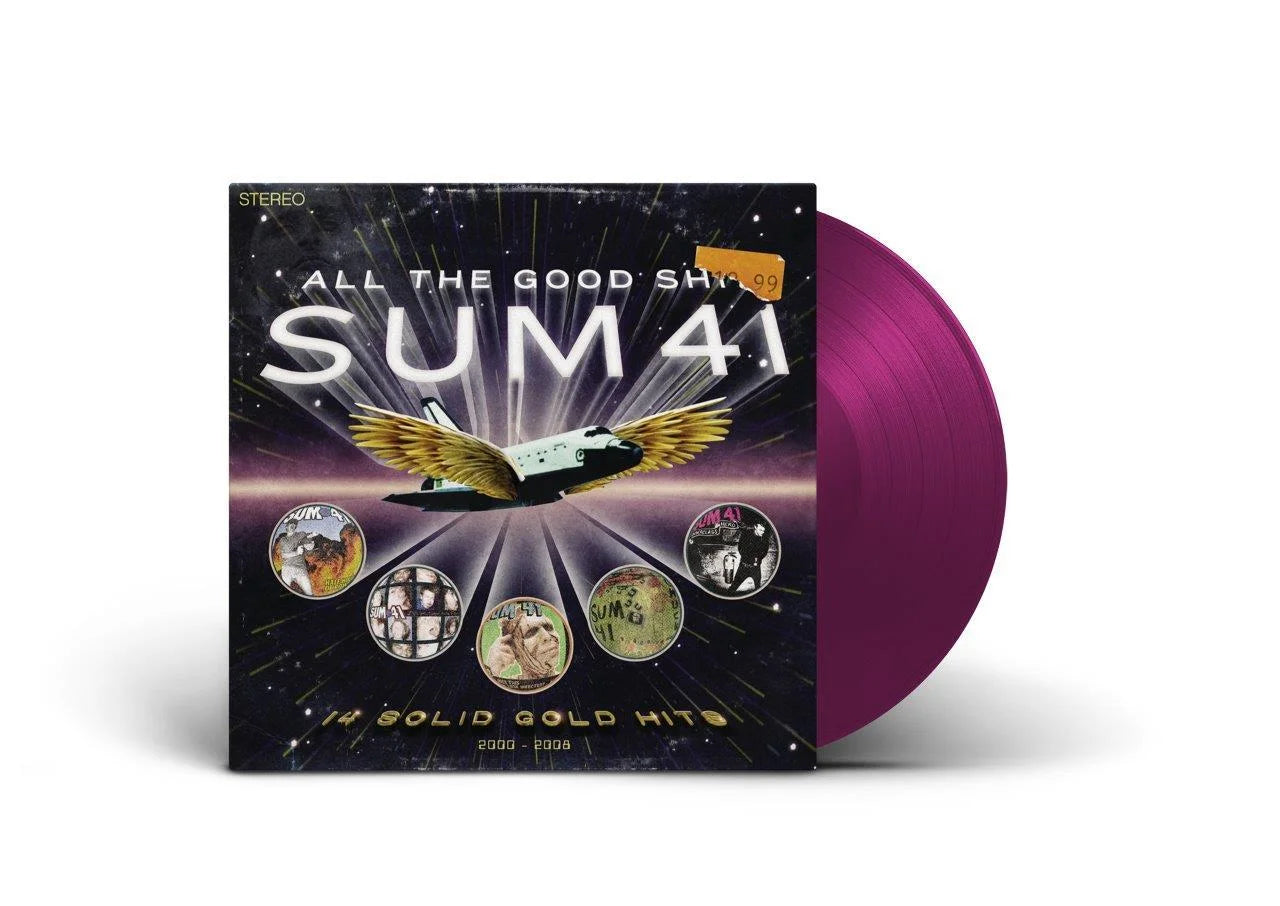 Sum 41 All The Good Sh**: 14 Solid Gold Hits 2000–2008 Limited Purple Vinyl **PREORDER**