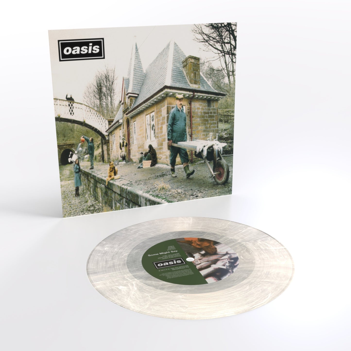 Oasis - Some Might Say 30th Anniversary Clear 7" Vinyl