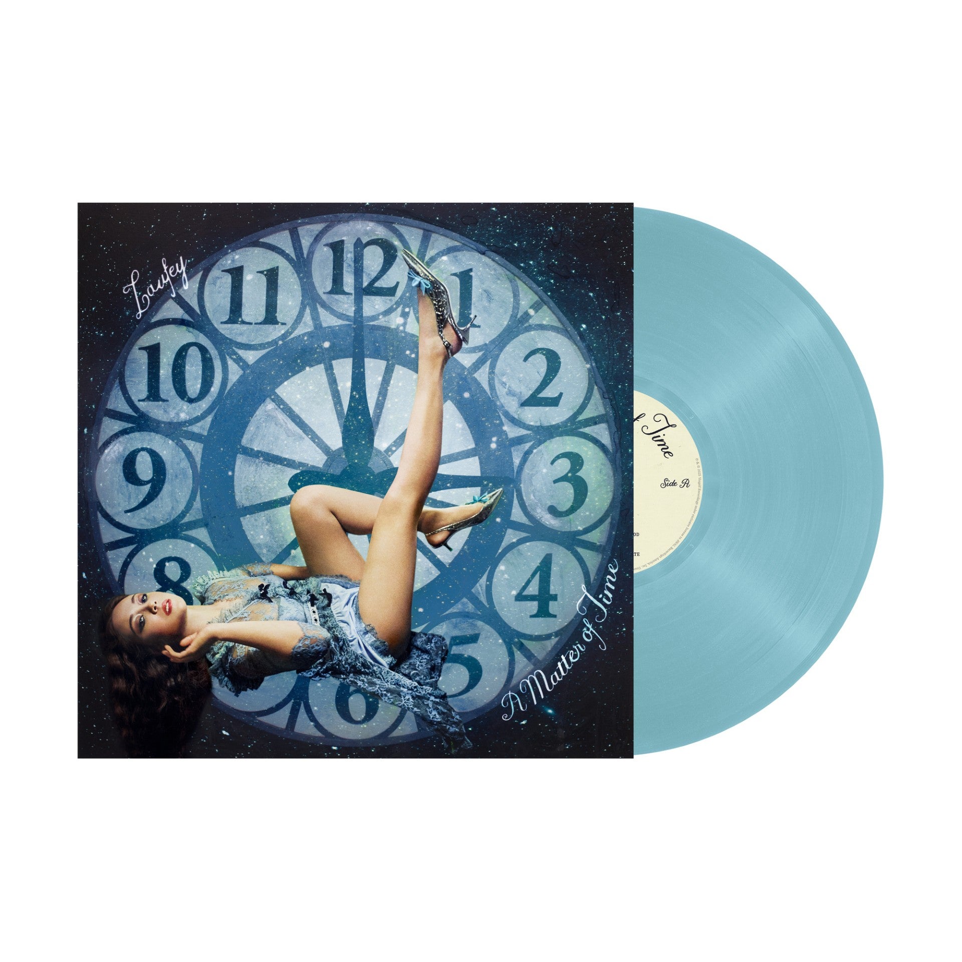 Laufey A Matter of Time Timeless Blue Vinyl +7" **FREE POSTER**
