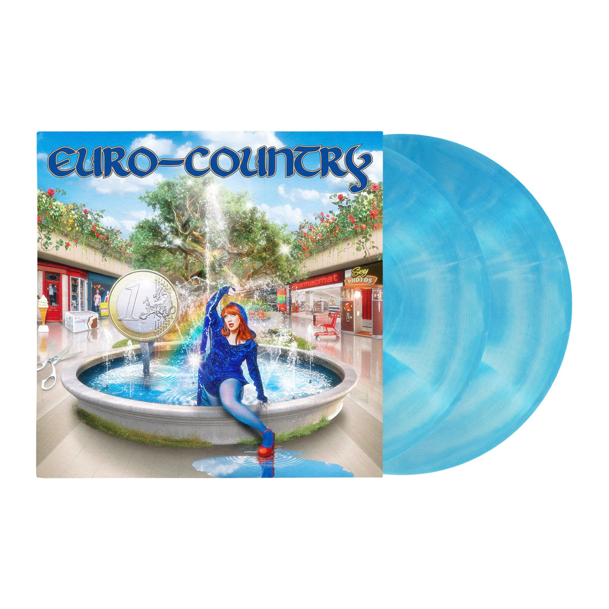 CMAT - EURO-COUNTRY Cloudy Blue Vinyl **PREORDER**