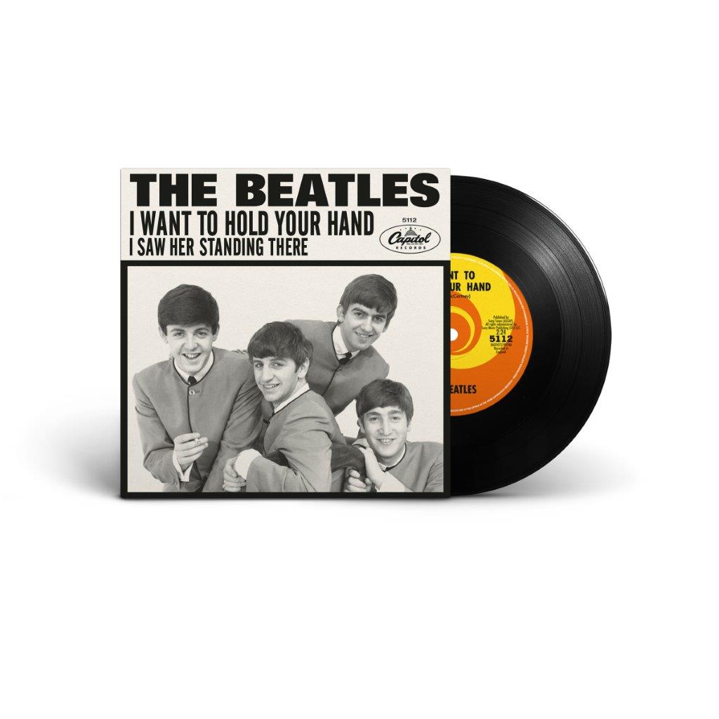 The Beatles I Wanna Hold Your Hand / I Saw Her Standing There LTD 7" Black RECORD STORE DAY BLACK FRIDAY