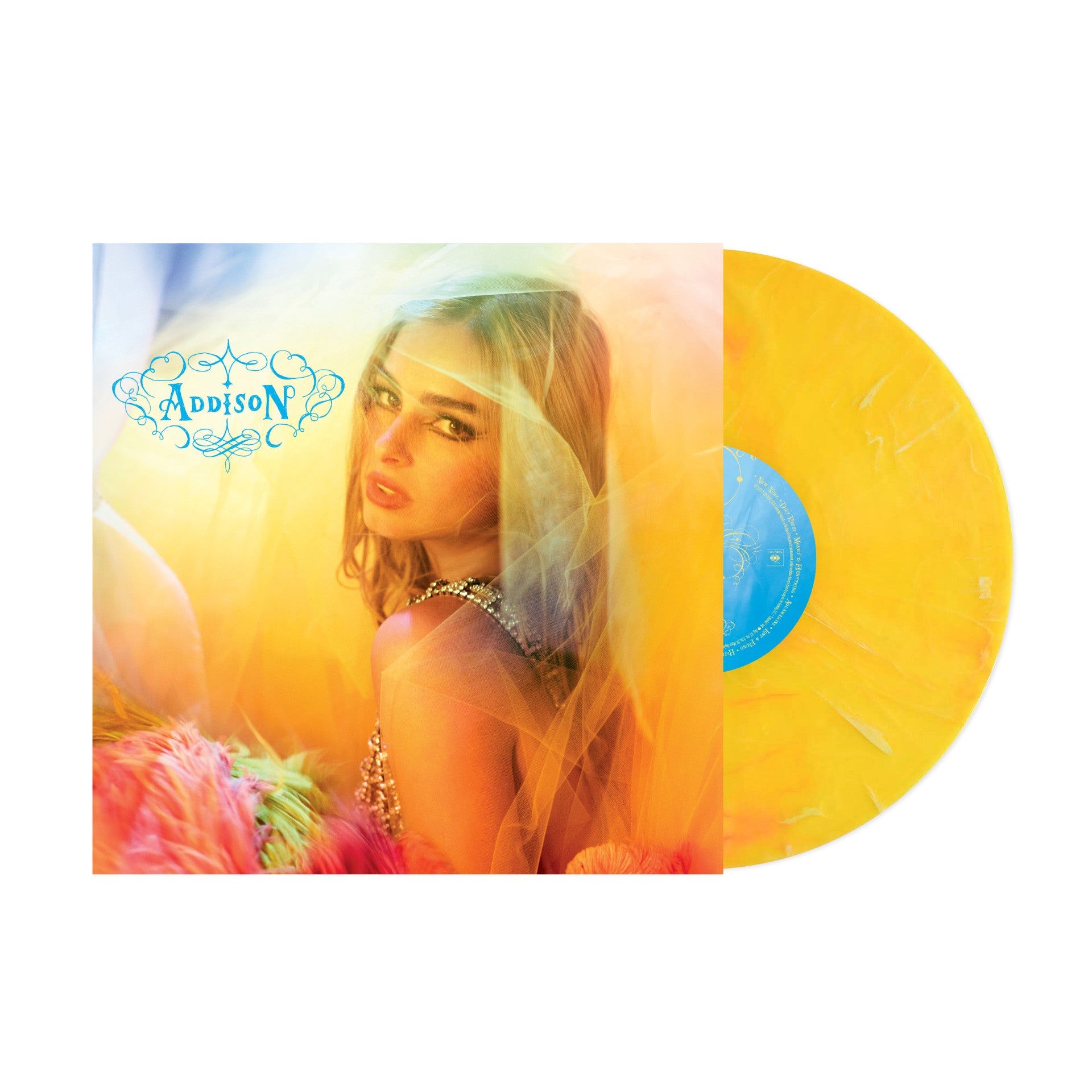 Addison Rae Addison Yellow Marble LP **PREORDER**