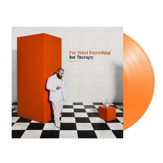 Teddy Swims I’ve Tried Everything But Therapy (part 2) Translucent Orange Vinyl **PREORDER**