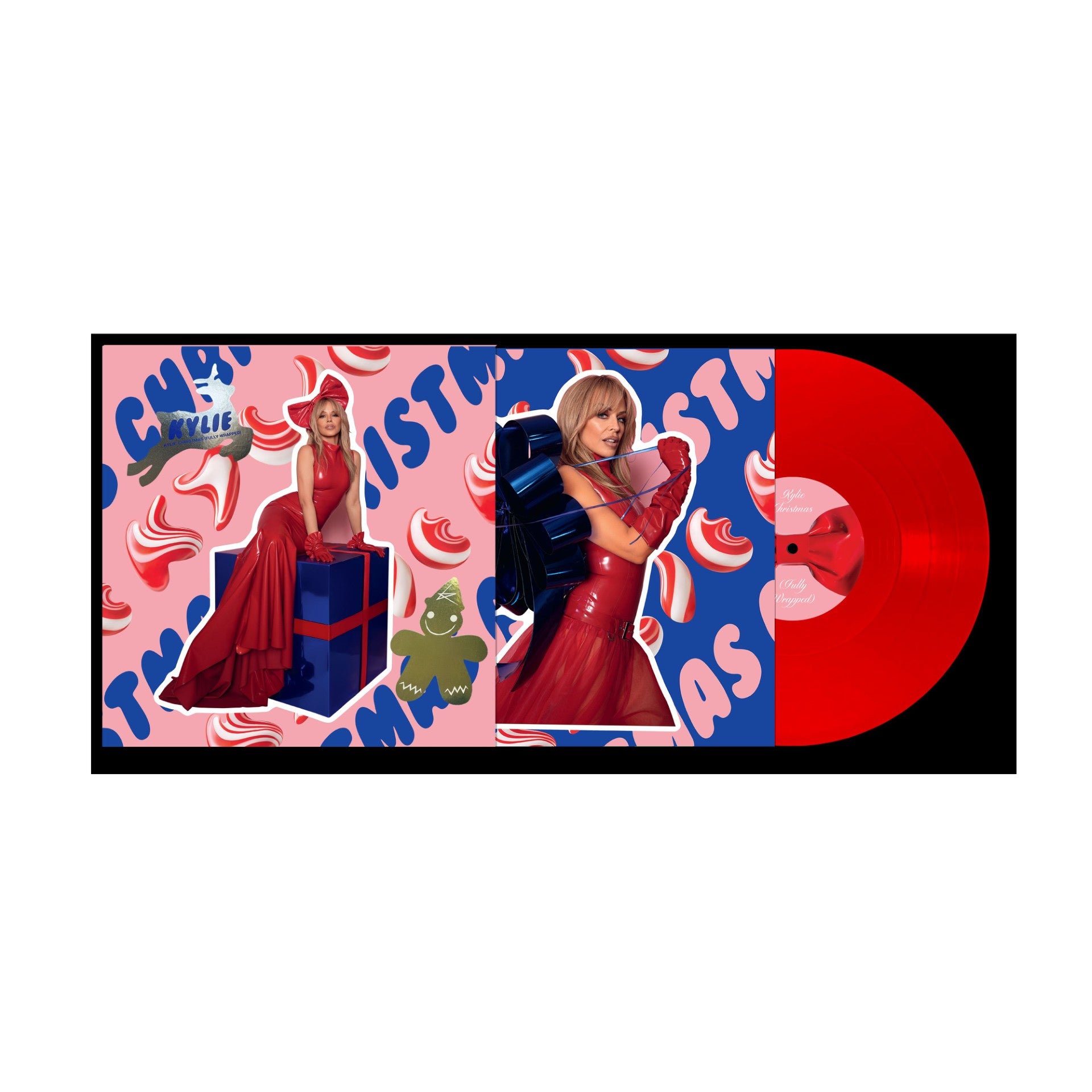 Kylie Minogue  Kylie Christmas (Fully Wrapped)  Transparent Red