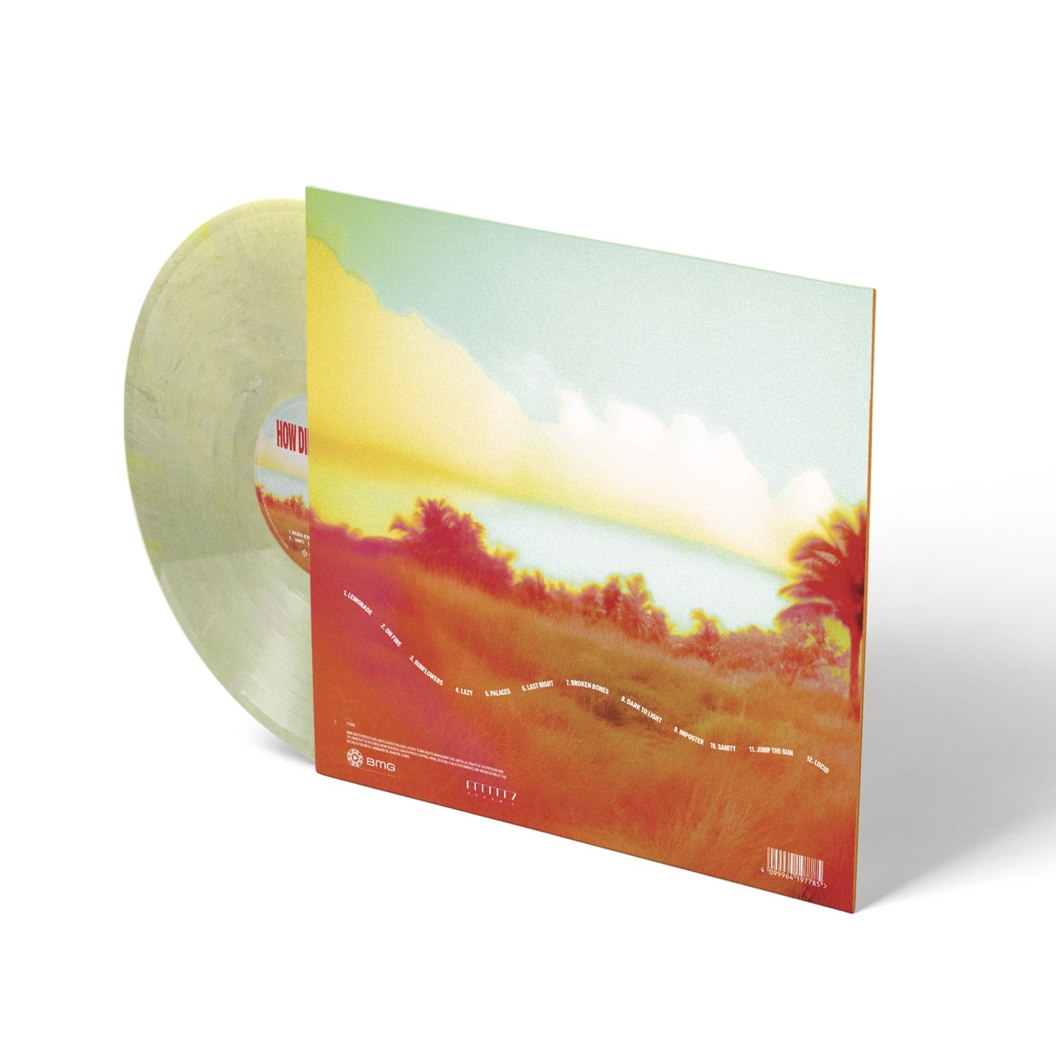 Louis Tomlinson  How Did I Get Here? White & Yellow Marble Vinyl **PREORDER**