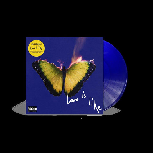 Maroon 5 Love is Like Indies Electric Blue Vinyl **PREORDER**