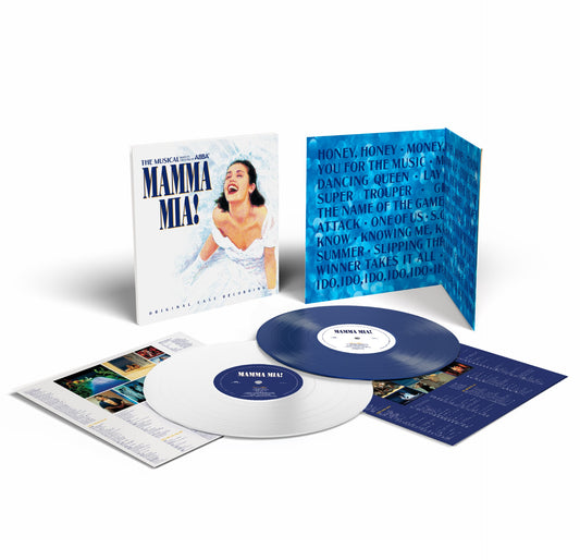 Mamma Mia - Original Cast Recording White and Blue 2LP **PREORDER**