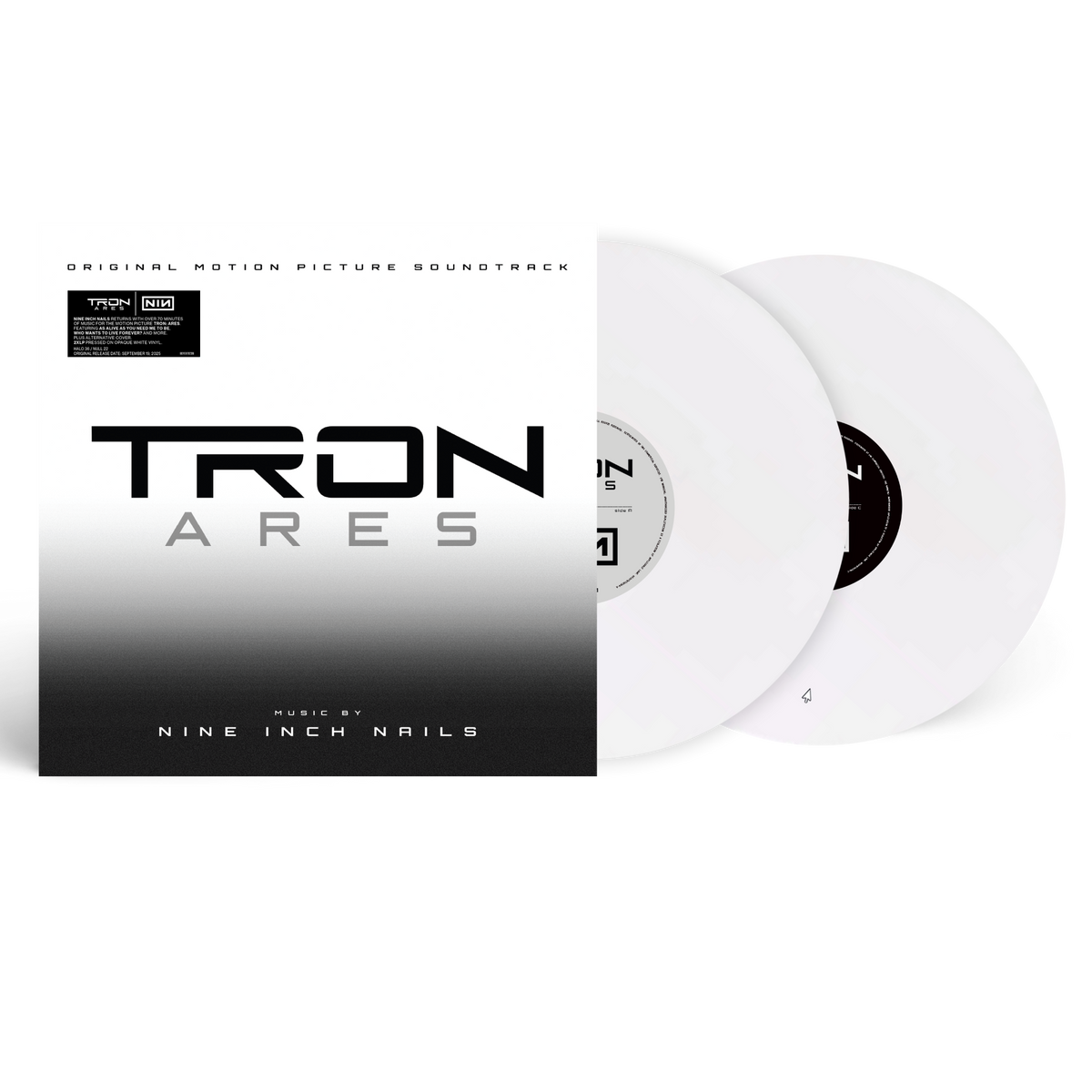 Nine Inch Nails Tron: Ares Soundtrack White Opaque **PREORDER**
