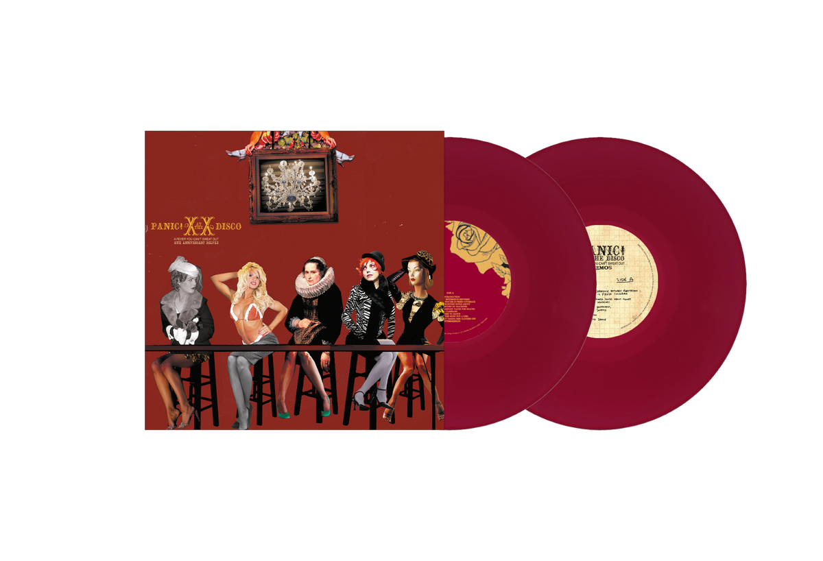Panic! At The Disco A Future You Can't Sweat Out (20th Anniversary Deluxe) 2LP Ruby Red Vinyl **PREORDER**