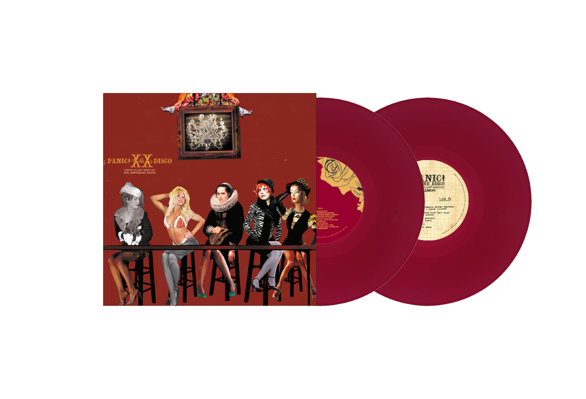 Panic! At The Disco A Future You Can't Sweat Out (20th Anniversary Deluxe) 2LP Ruby Red Vinyl **PREORDER**