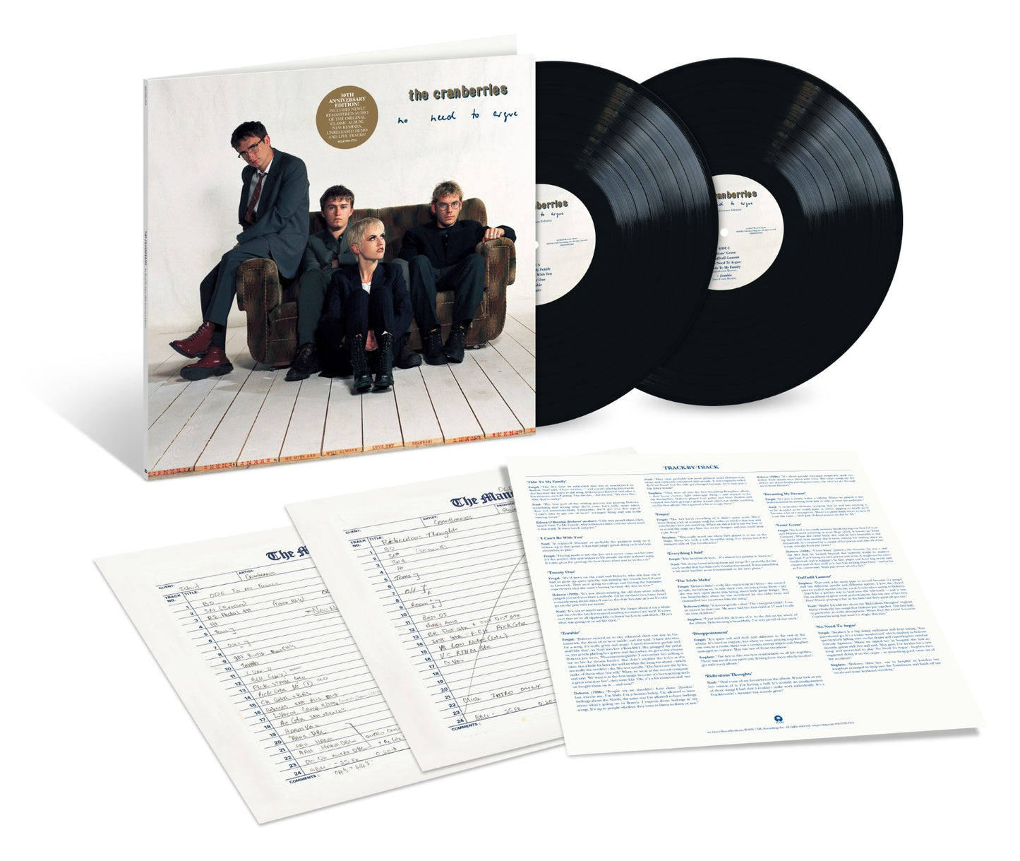 The Cranberries No Need To Argue (30th Anniversary Edition) 2LP **PREORDER**