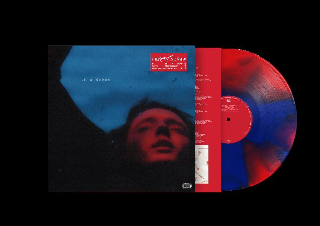 TROYE SIVAN IN A DREAM RED & BLUE SWIRL LP LIMITED EDITION **PREORDER**