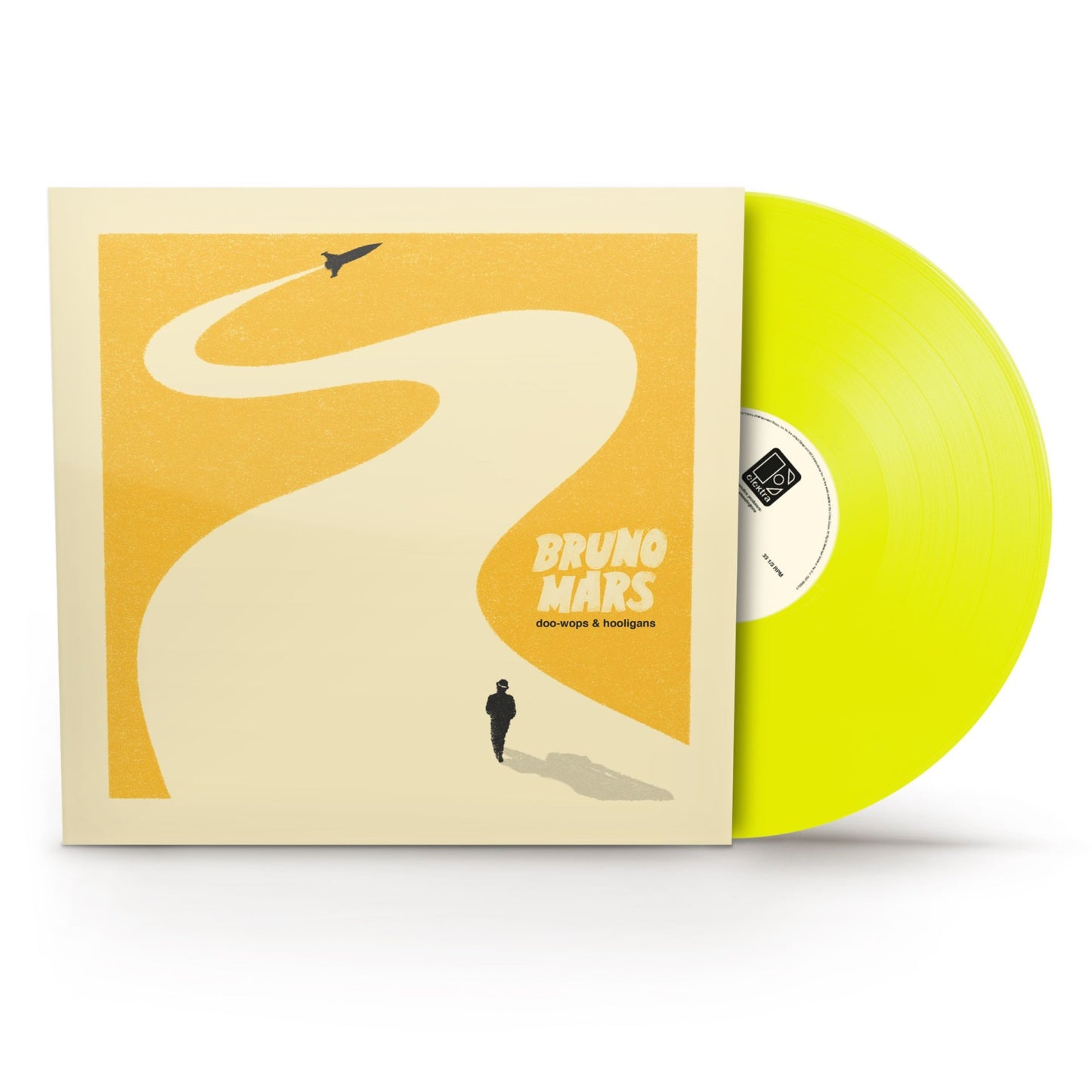 Bruno Mars Doo-Wops & Hooligans 1LP Limited Edition Neon Yellow Vinyl