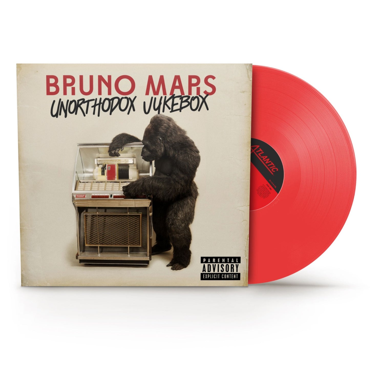 Bruno Mars Unorthodox Jukebox 1LP Limited Edition Neon Coral Vinyl