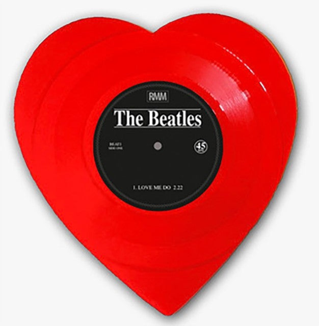 The Beatles Love Me Do / PS I Love You (Heart Shaped Vinyl)