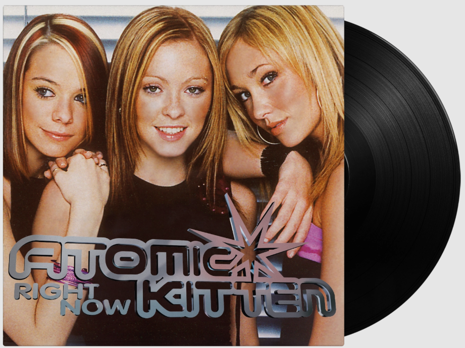 Atomic Kitten - Right Now Black LP **PREORDER**