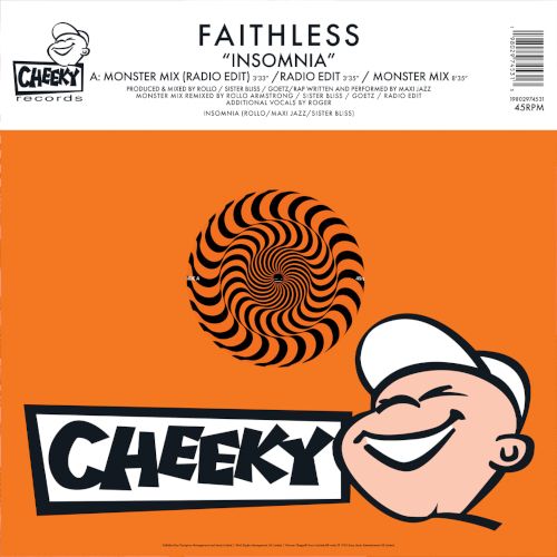 Faithless	Insomnia 12” Record Store Day Black Friday