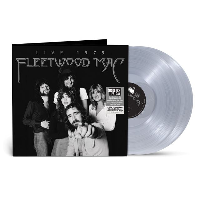 Fleetwood Mac Live 1975 2 x 140g Clear Vinyl LP Record Store Day Black Friday